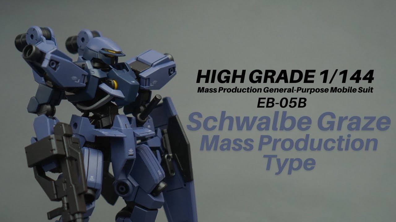 Gundam Custom Build : HG Schwalbe Graze Mass Production Type