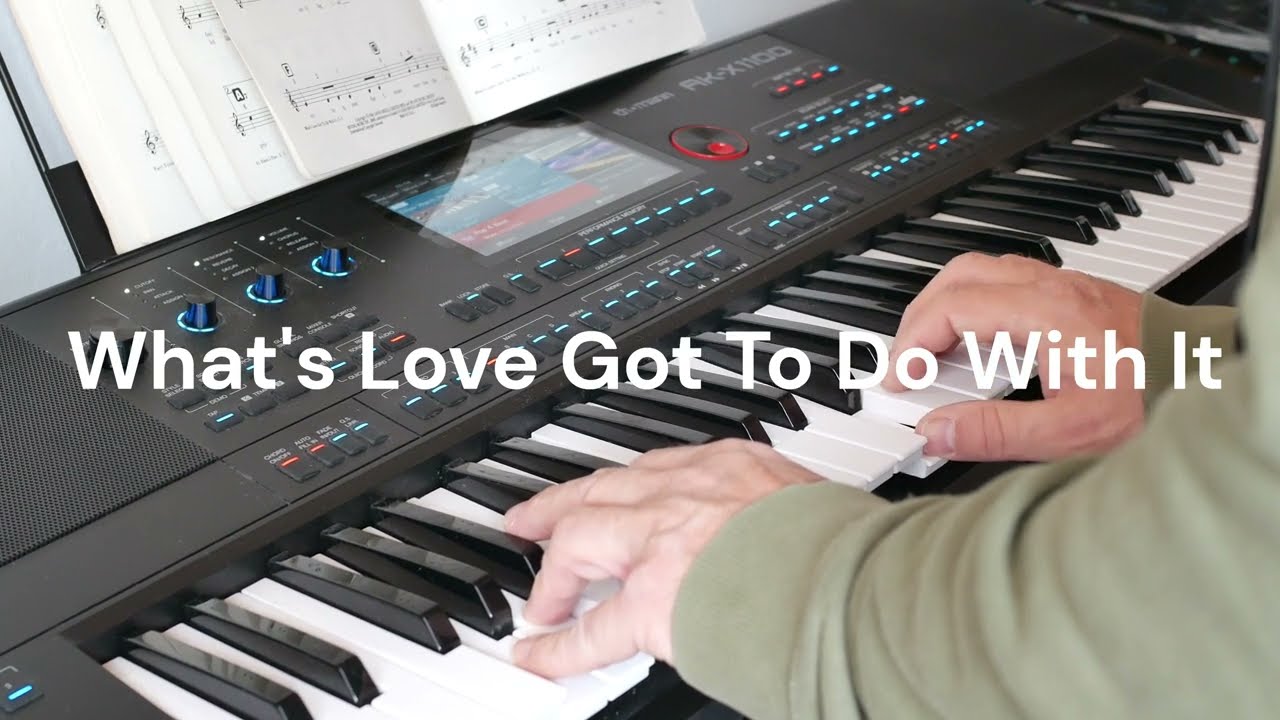 What's Love Got To Do With It - Thomann AX-X 1100 / Medeli AKX 10 Keyboard