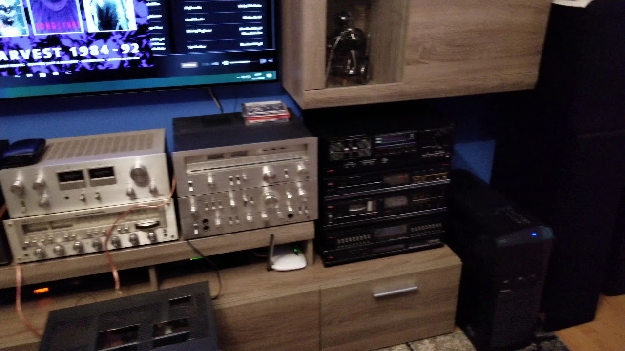 Pioneer SA 1040 MB QUART 980S Vintage Retro Sound test