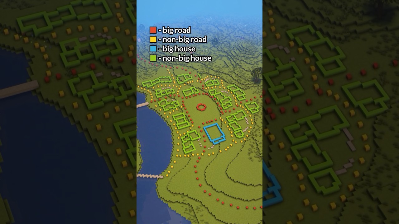 Włoska wioska w Minecrafcie🇮🇹 #minecraft