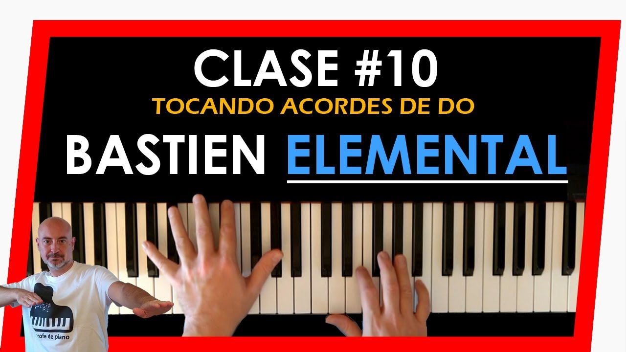 CURSO DE PIANO #10 Metodo BASTIEN piano elemental ✅ Clases de piano - Aprende piano FACIL