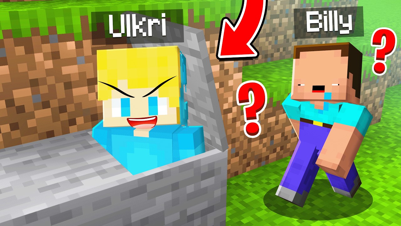 Ukri hat eine Basis in einem Berg gebaut, um Billy zu pranken in Minecraft!