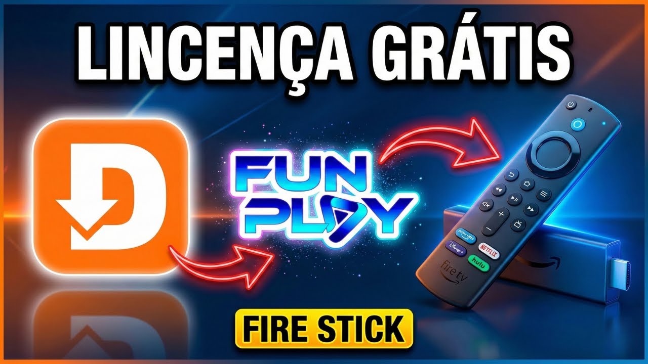 Como Instalar o FUN PLAY no Fire Stick CÓDIGO DOWNLOADER