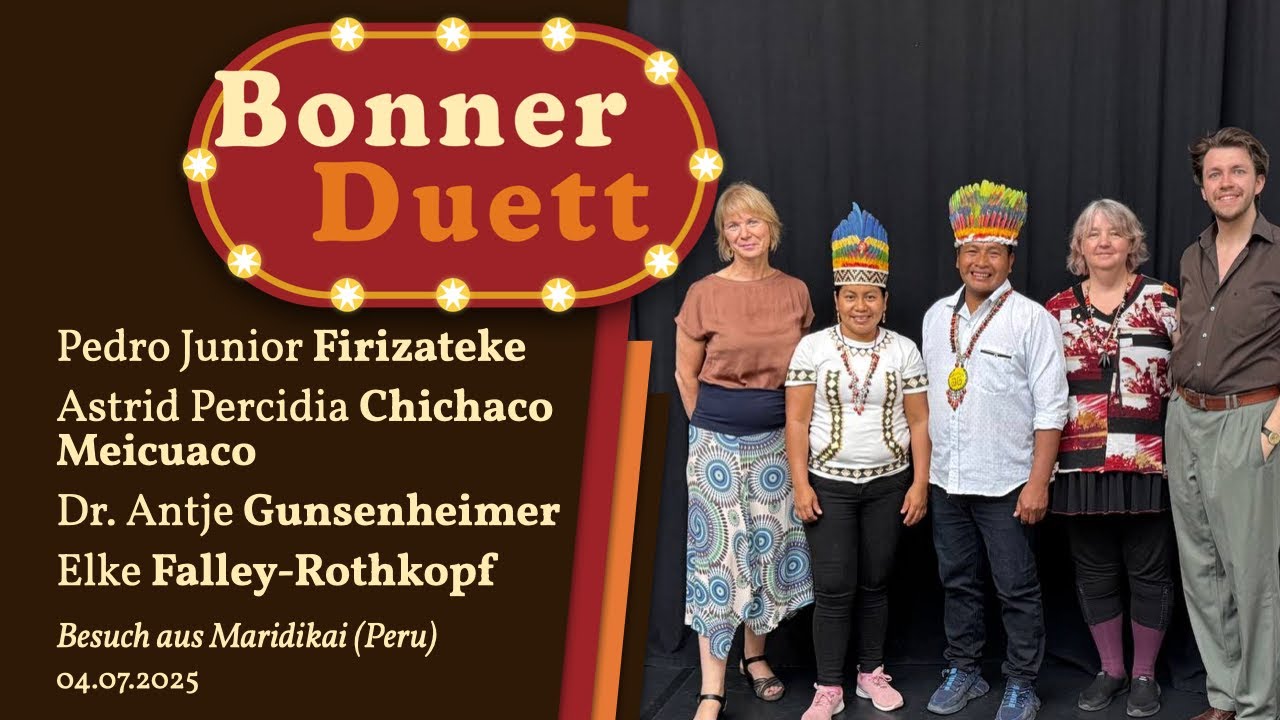 Besuch aus Maridikai (Peru) im Bonner Duett