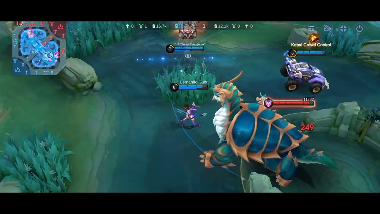 #mobilelegends  Modal Ulti belajar MM, Hanabi TOP