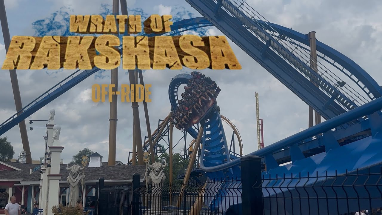 Wrath of Rakshasa at Six Flags Great America (Off-Ride)