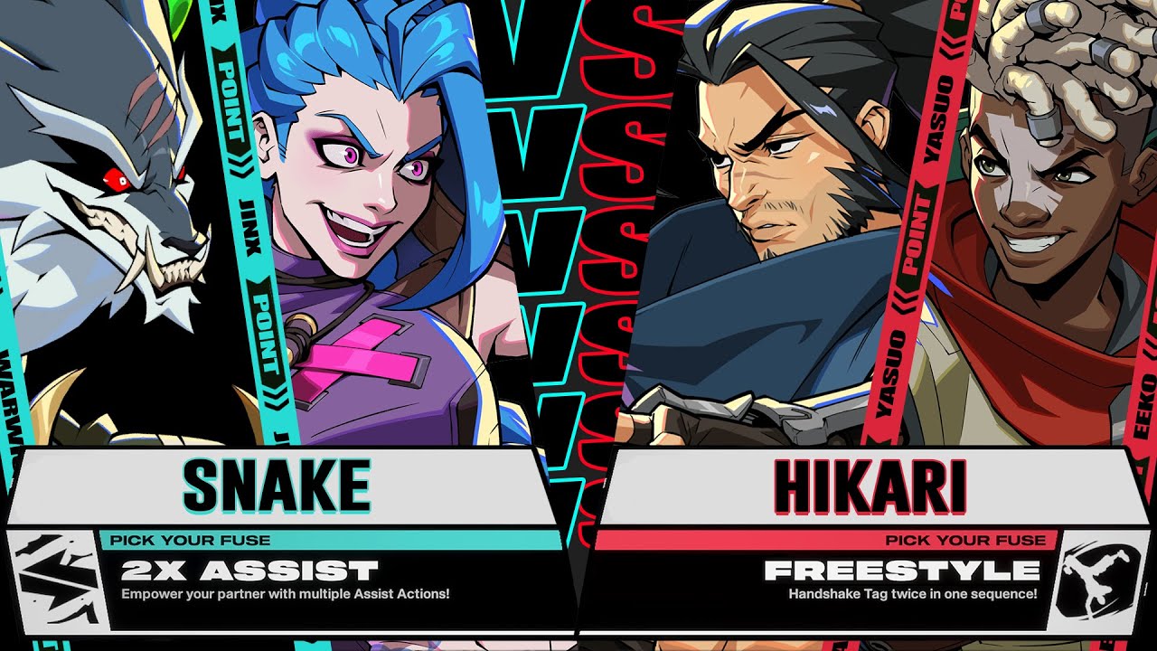 Snake (Jinx / Warwick) vs Hikari (Yasuo / Ekko) - 2XKO