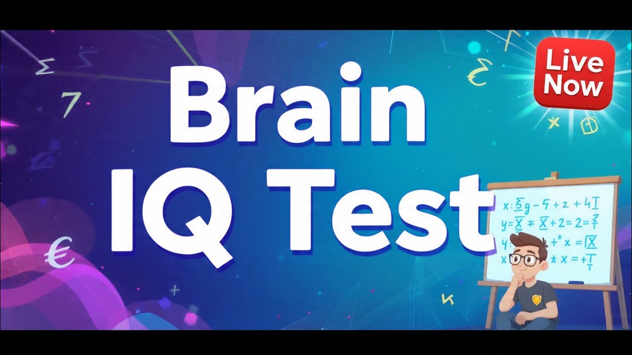 Play Along LIVE 🧩 | Math & Logic Quiz