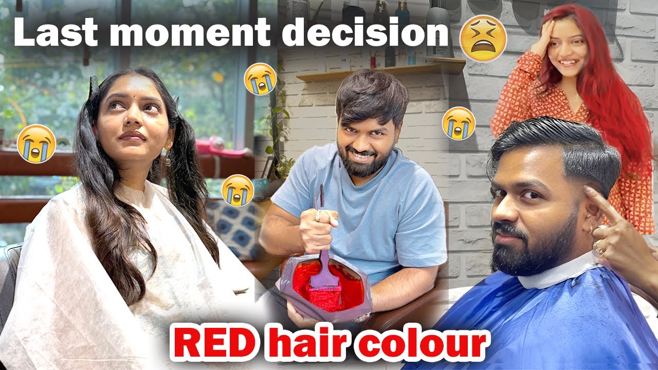 Brown vichar karun RED COLOUR KARUN ALI 😰🙌🏻 | Yash cha Transformation 🥰😎