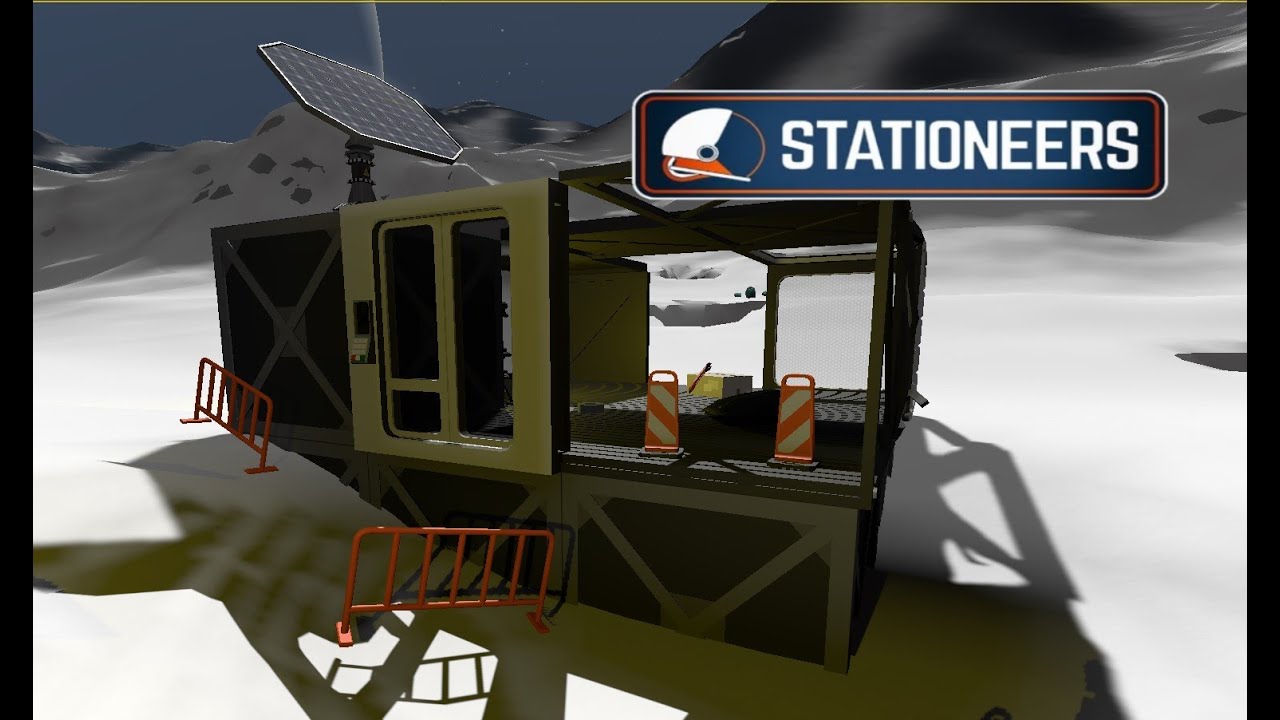Stationeers - Тест бытовки в реальных условиях - Европа