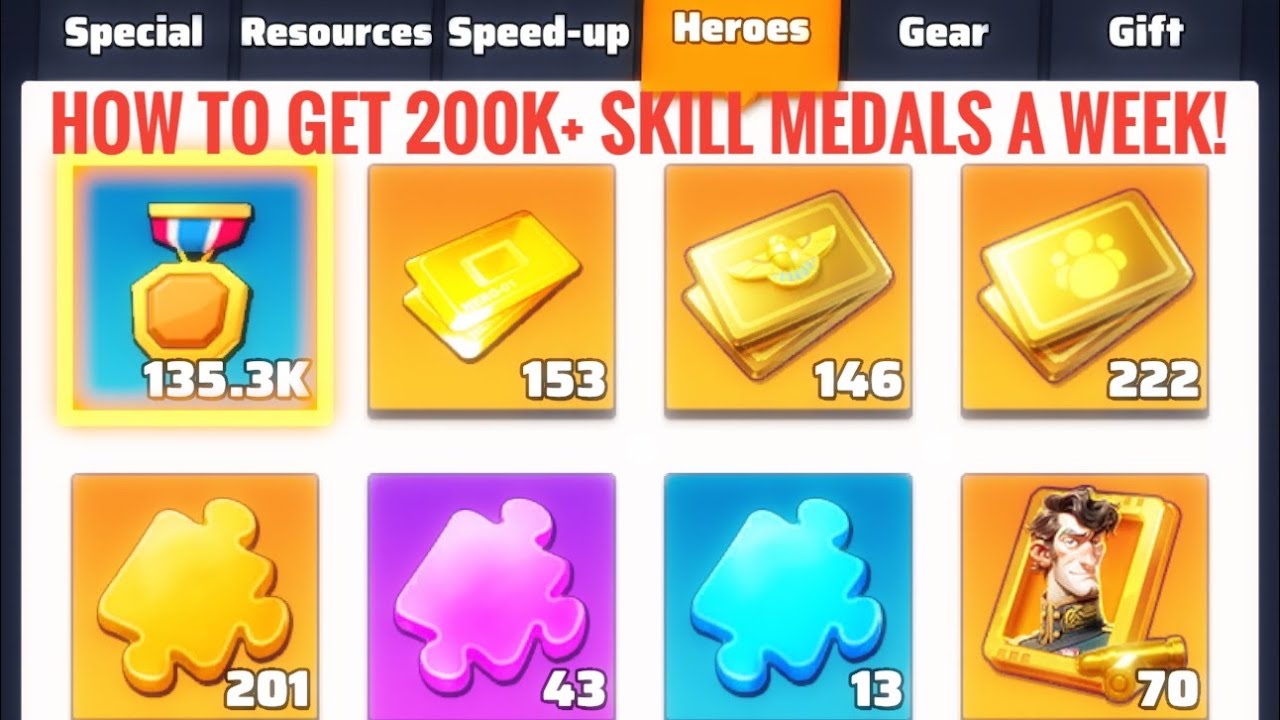 Last War Survival: Guide to 200k+ Skill Medals Weekly