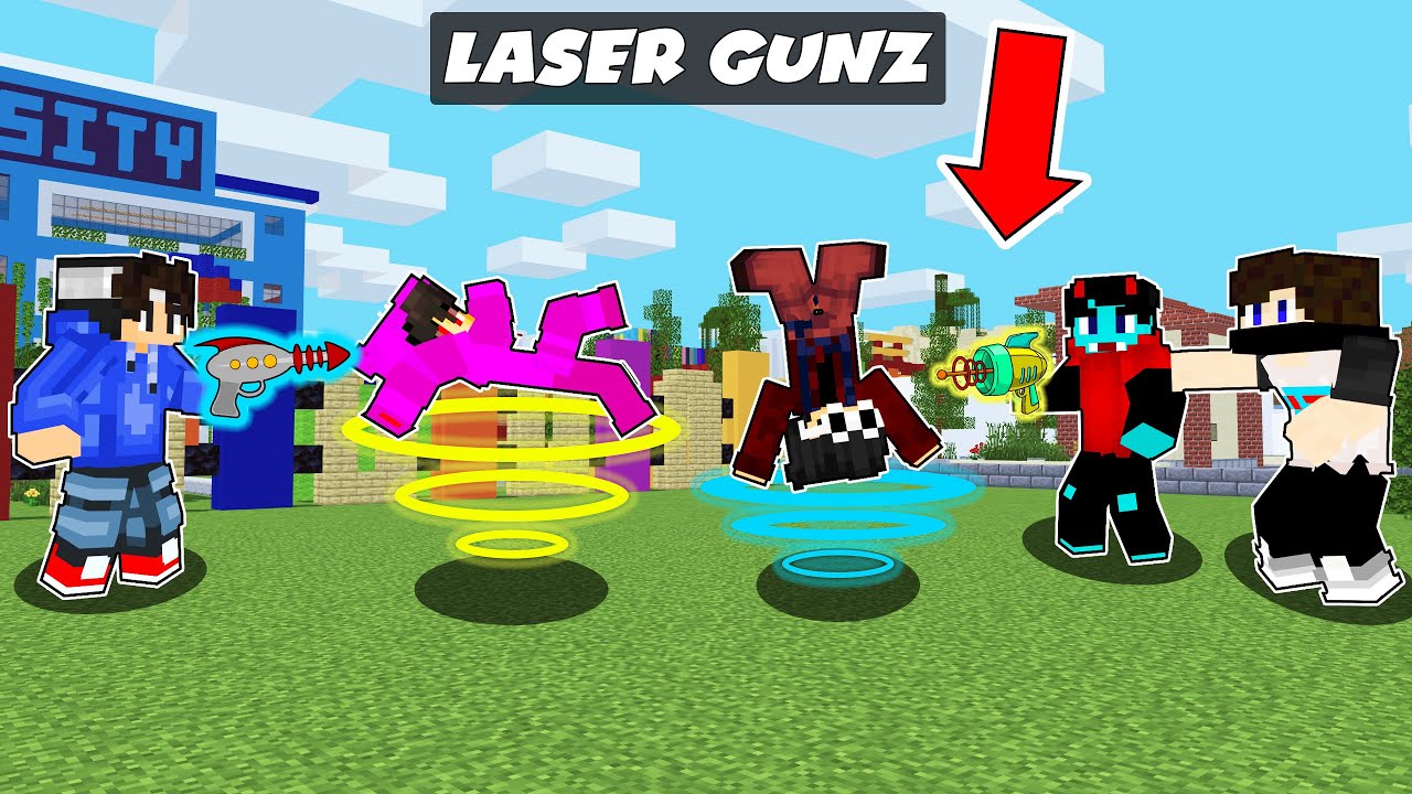 Best of Pranking FRIENDS and LEARN how to FIGHT in Minecraft