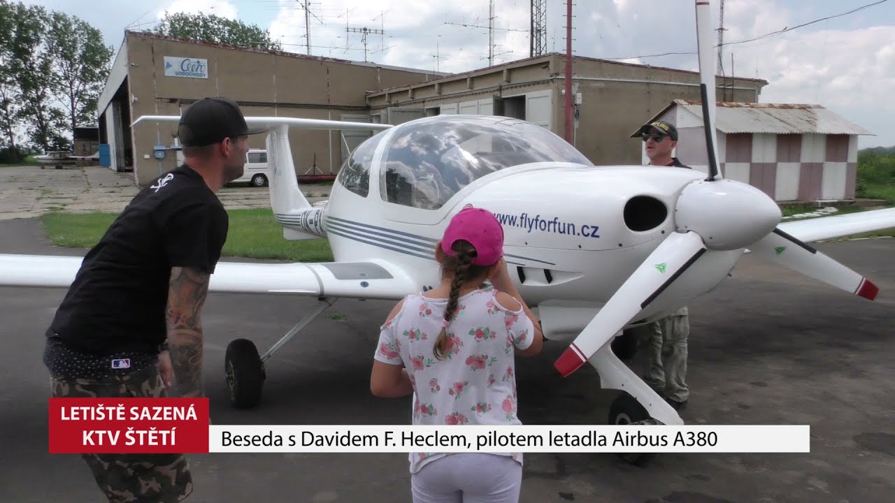SAZEN&Aacute;: Beseda s Davidem F. Heclem, pilotem letadla Airbus A380