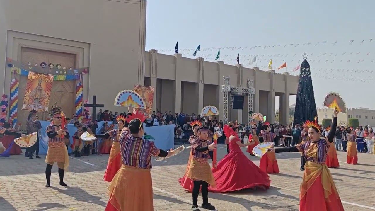 Sinulog Festival In Qatar Religious Complex. 2026
