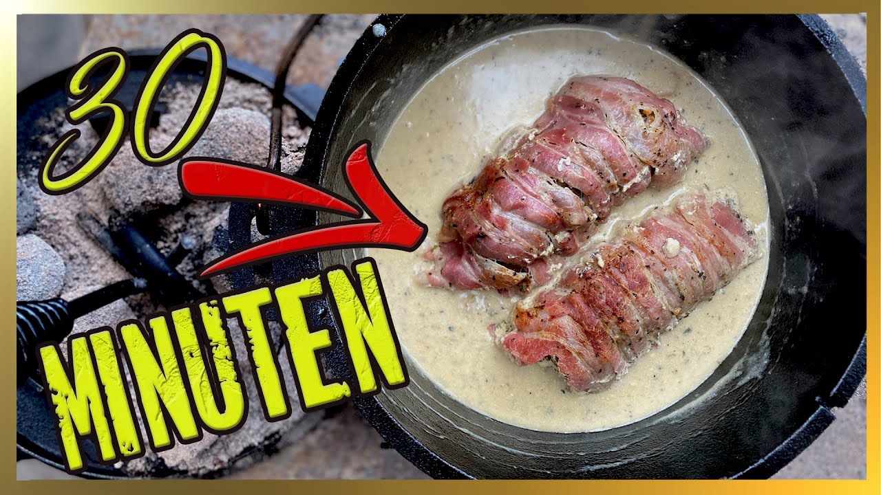 Schweinefilet aus dem Dutch Oven - in unter 30 Minuten - M&G-BBQ
