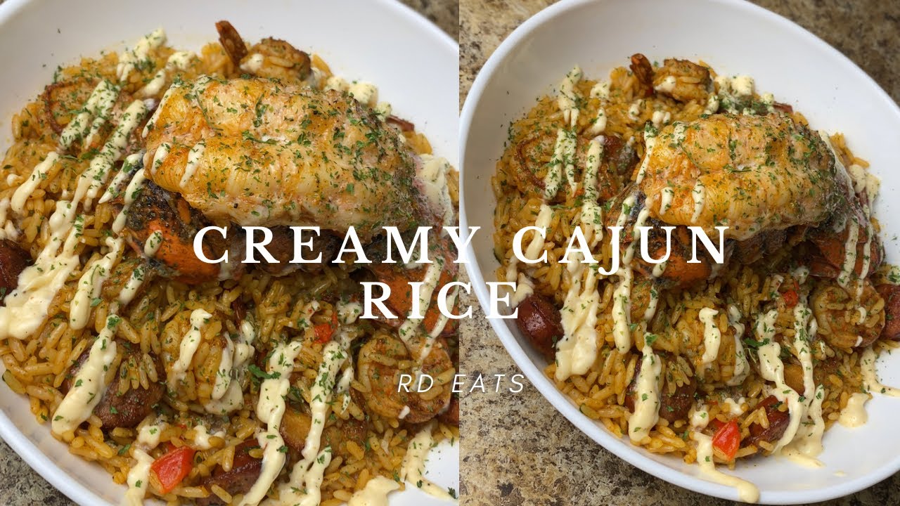 Creamy Cajun Rice ! Quick and Easy Dinner For Family or Date Night!