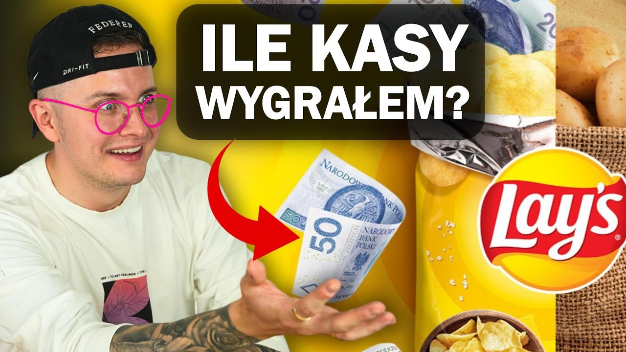 OTWORZYŁEM 100 PACZEK CHIPS&Oacute;W LAYS W LOTERII - ILE WYGRAŁEM KASY?!