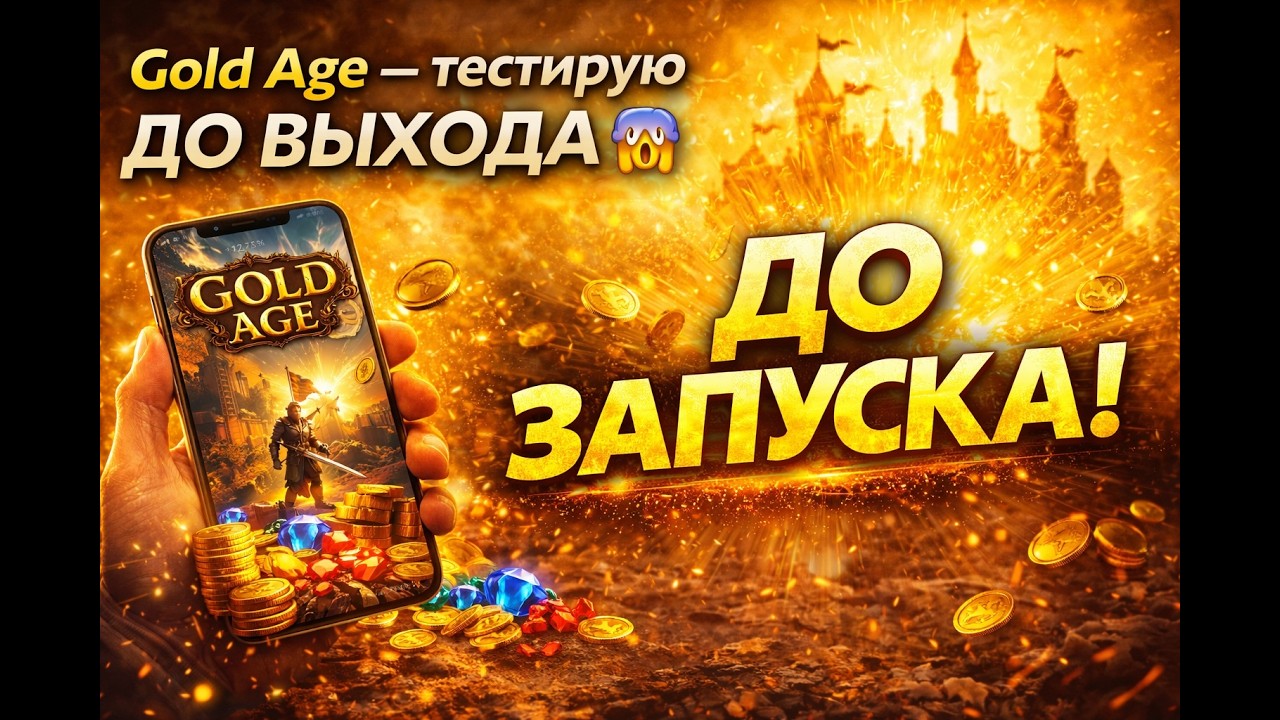 Gold Age &mdash; тестирую ДО ВЫХОДА 😱