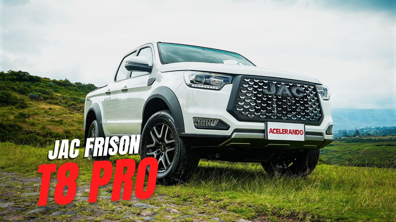 Nueva JAC FRISON T8 PRO | camioneta 4x4 con m&aacute;s potencia