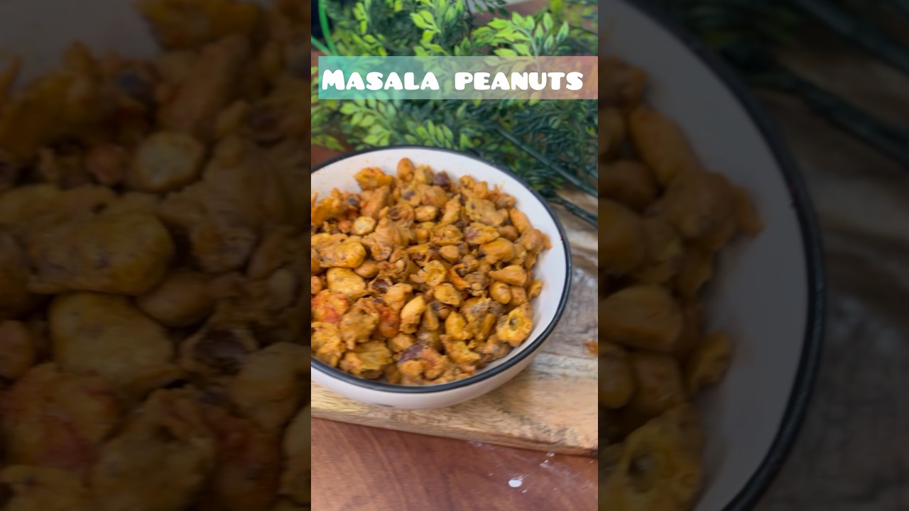 Trending Masala Peanuts #youtubeshorts #masalapeanuts #itseasy&yummycooking