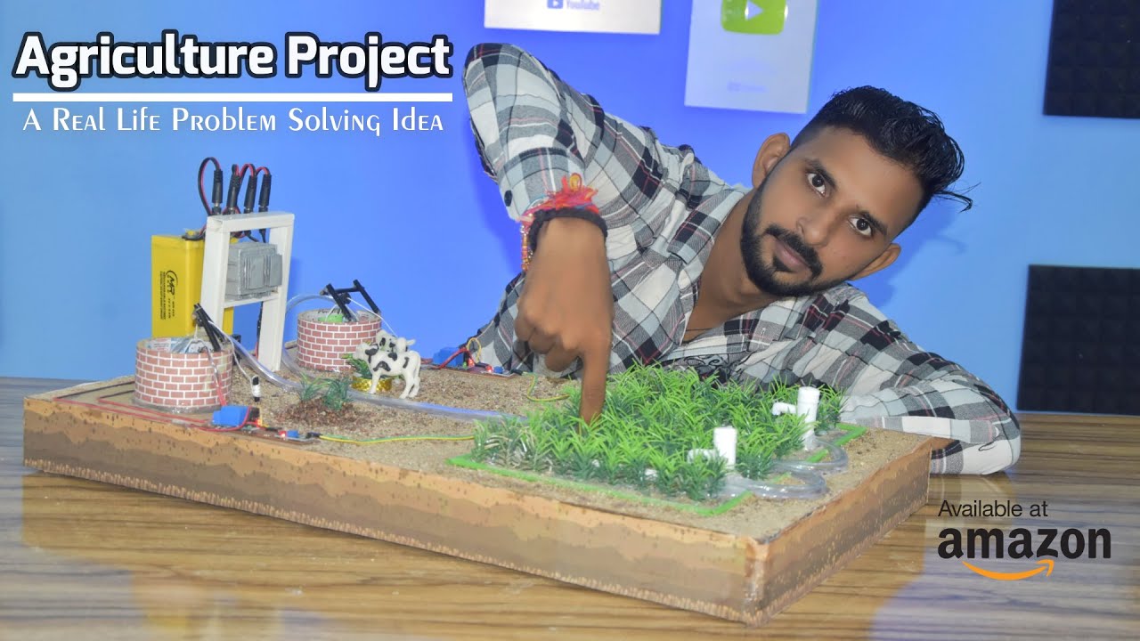 How to Make Drip Irrigation Project | Agriculture Model Science Project 