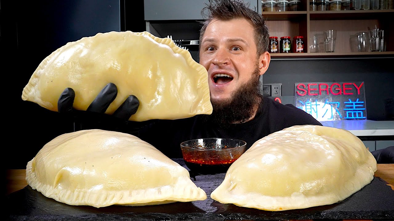 2 KG BIGGEST DUMPLINGS EATING, ASMR MUKBANG, АСМР МУКБАНГ, 먹방, 大食い, たべる, 谢尔盖