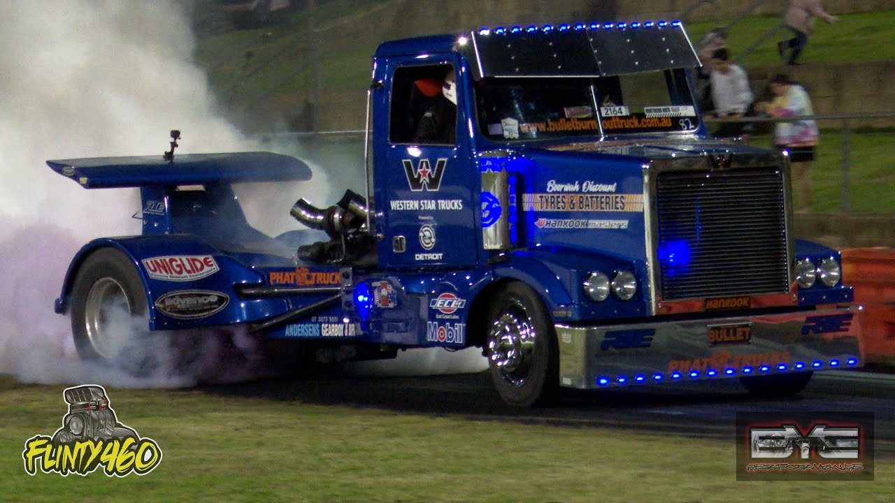 BULLET BURNOUT TRUCK AT BRASHERNATS