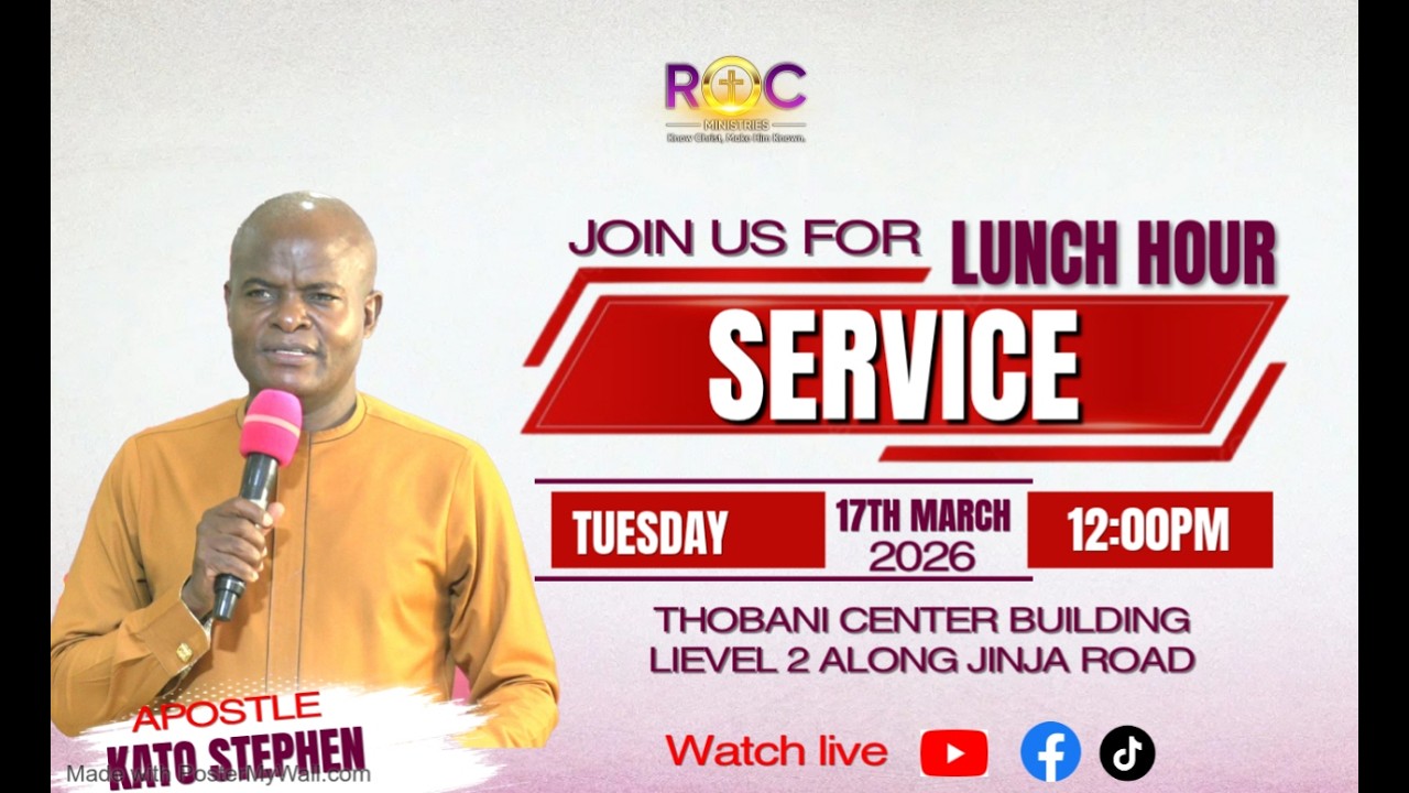 Lunch Hour Service | With Ap Kato Stephen 17 03 2026