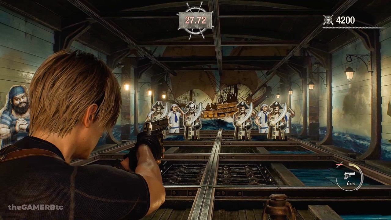 Destroy the Pirates (Target Practice) - Resident Evil 4 Remake