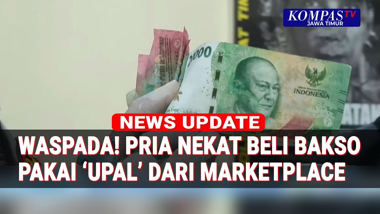 Pemuda di Ciputat Nekat Beli Bakso Pakai Uang Palsu, Diamankan Usai Pedagang Curiga