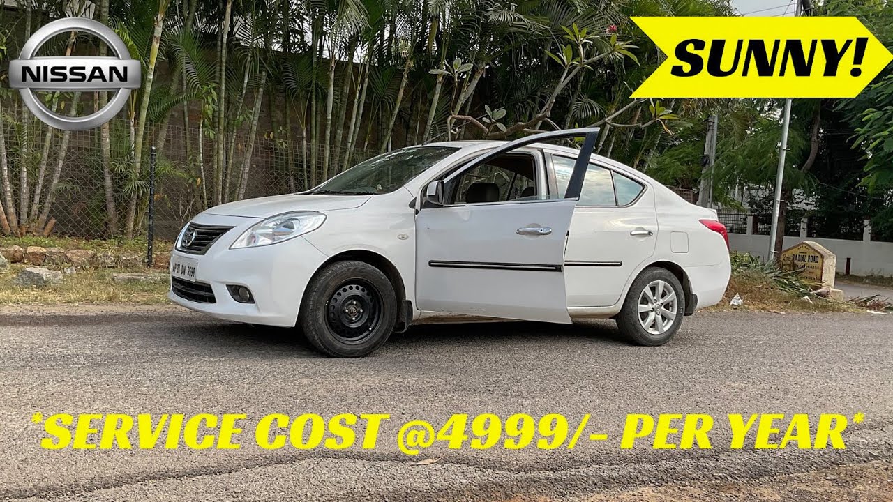Used Nissan Sunny XV Diesel Manual - TEST/DRIVE (Service & Maintenance Cost!?) #hyderabad