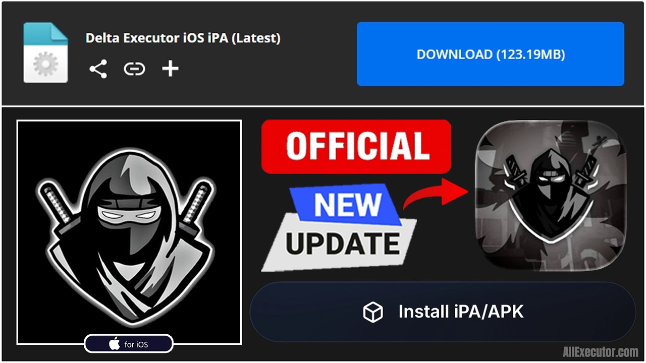 [Исправлено] Официальный Delta Executor iOS iPA (Новое обновление) | Roblox iOS Executor для iPho...