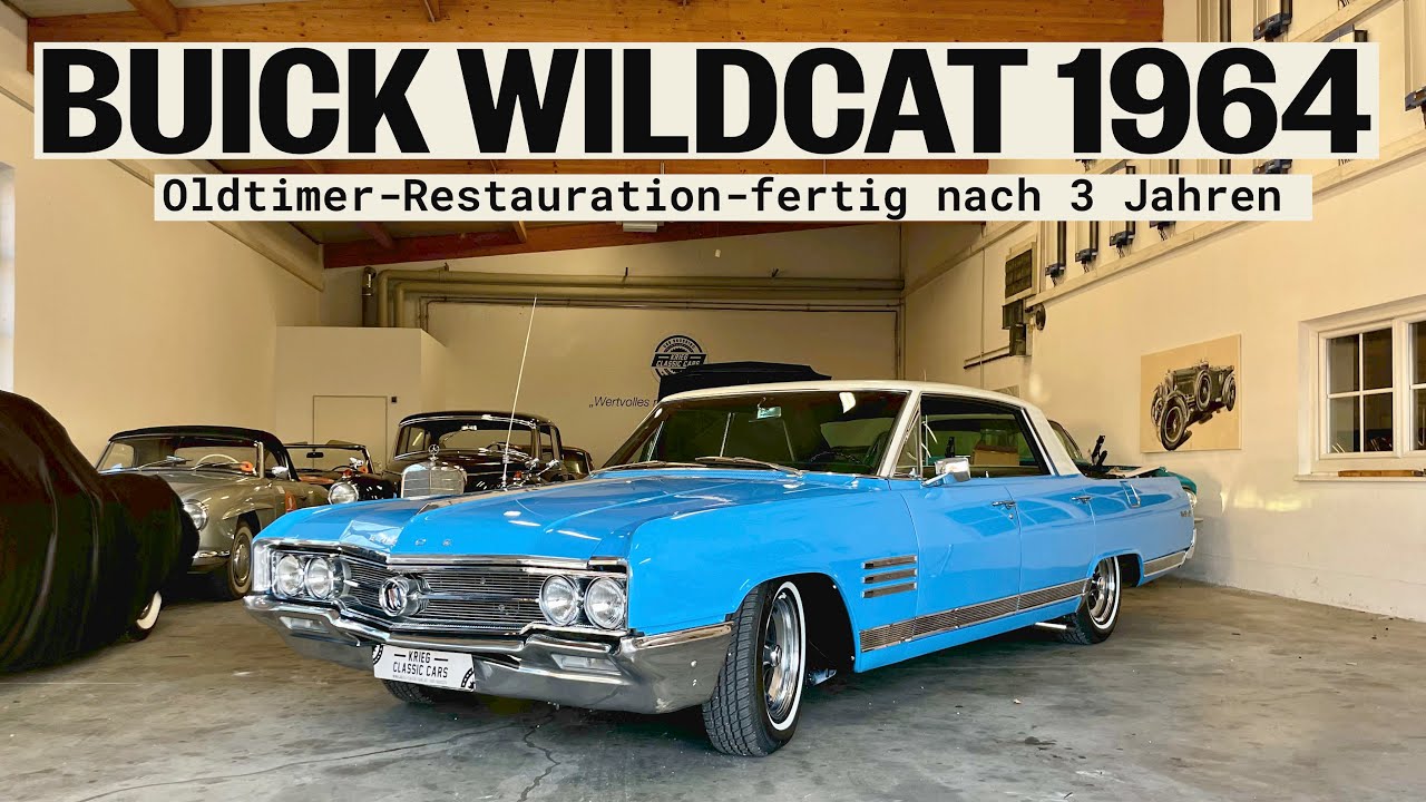 Wiederbelebung eines Klassikers - Die Restauration des Buick Wildcat 1964 I Krieg Classic Cars
