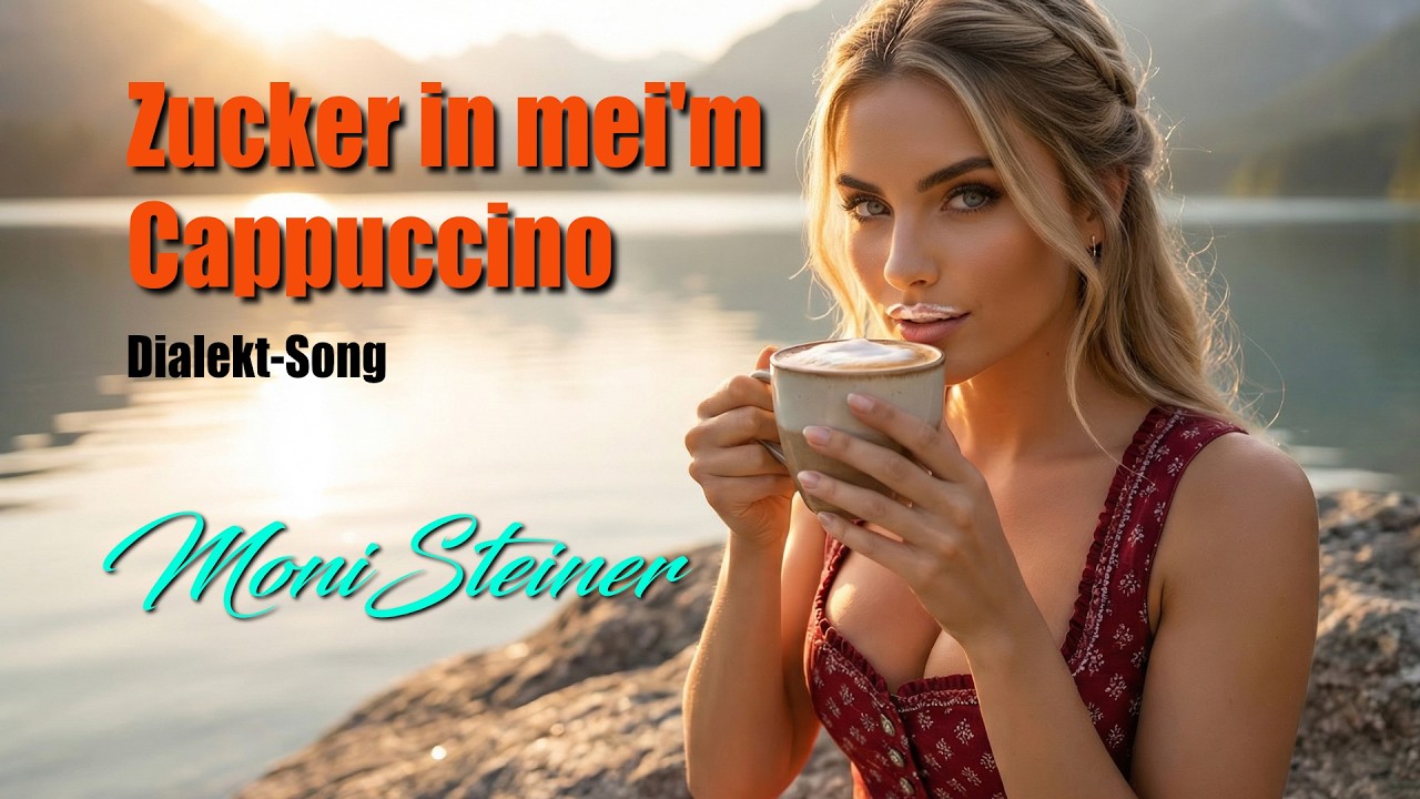 Du bist da Zucker in mei'm Cappuccino ... auf Bayrisch gesungen von Moni Steiner