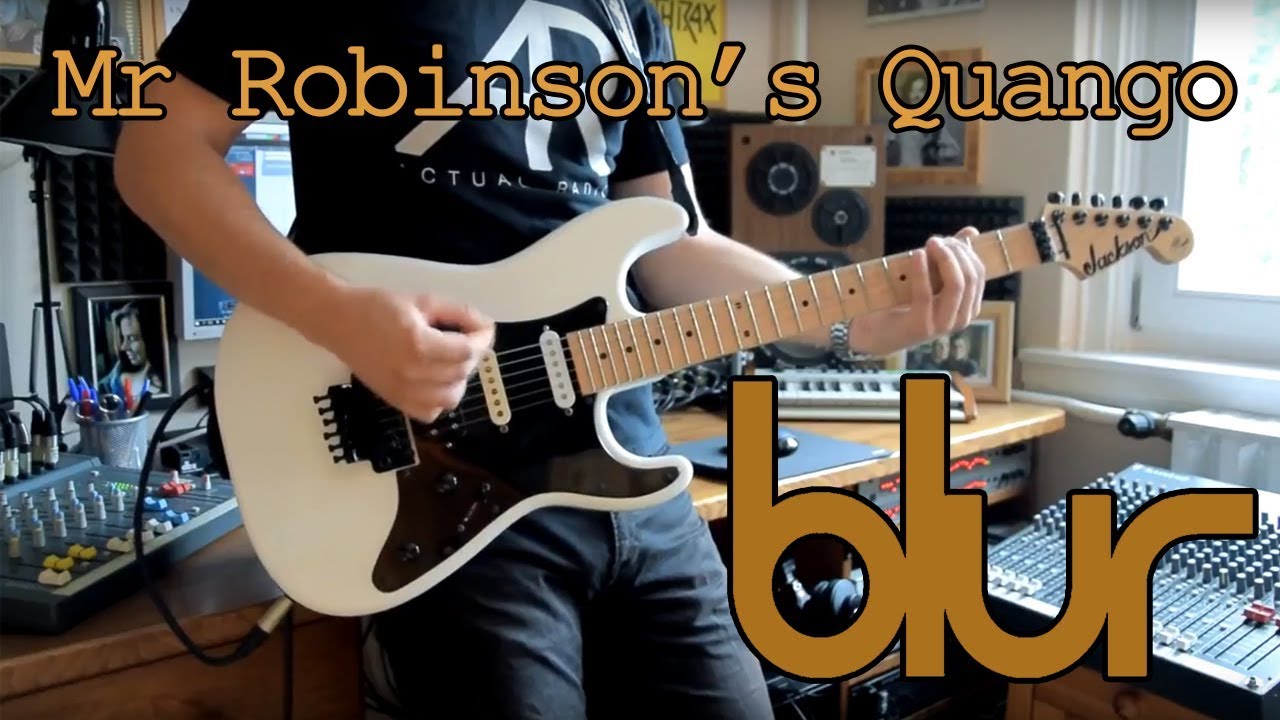 Blur - Mr Robinsons' Quango (Guitar&Bass cover)