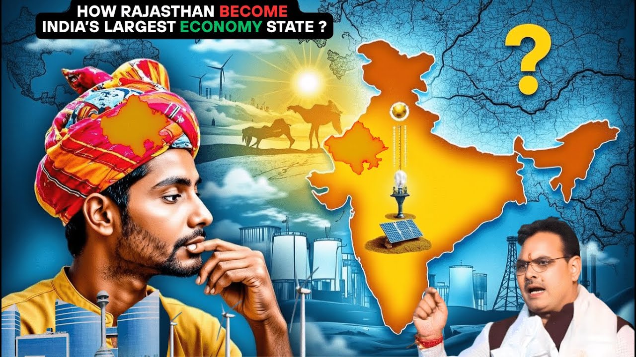 How Rajasthan: A Rising Economic Powerhouse  #UPSC #rpsc