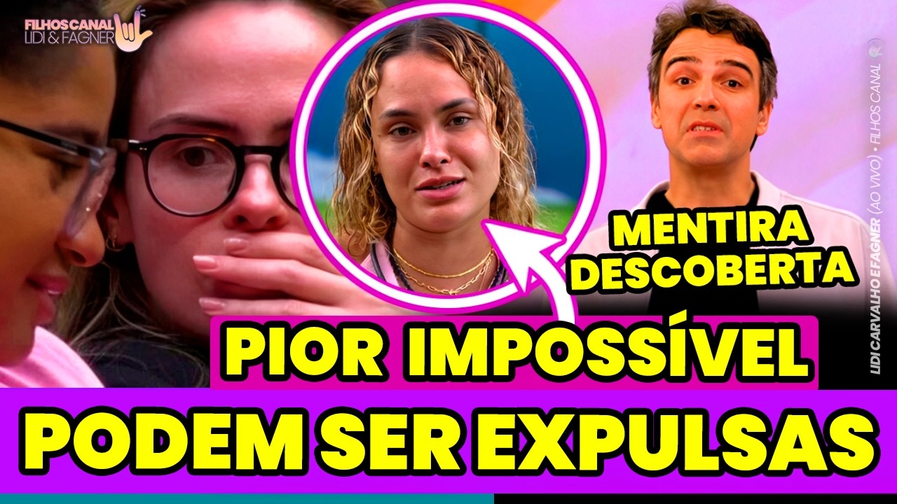BBB 26 ANA E MILENA PODEM SER EXPULSAS, TADEU É DESMASCARADO E SÔNIA DETONA SARAH 😱🔥