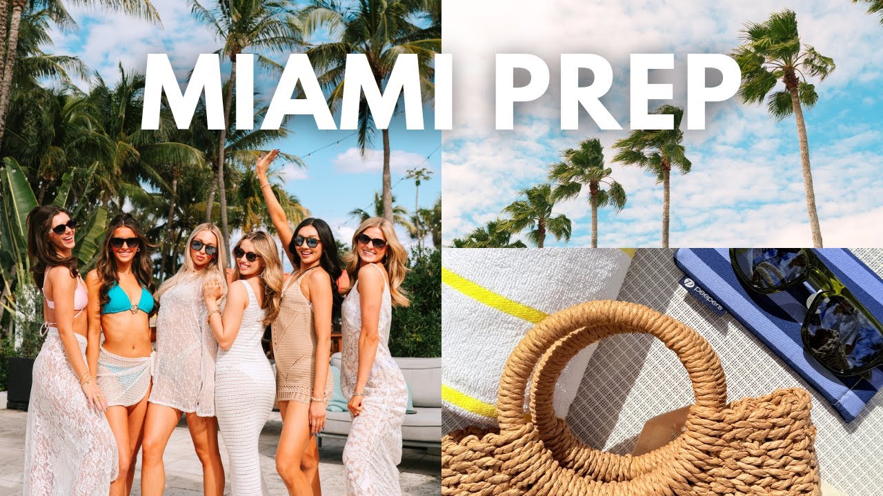 Prep & Pack With Me for Miami | First Brand Trip