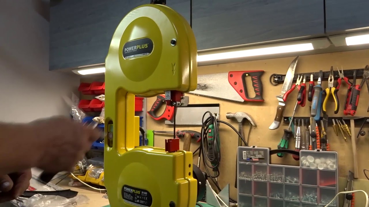 POWERPLUS X180 BAND SAW Unboxing