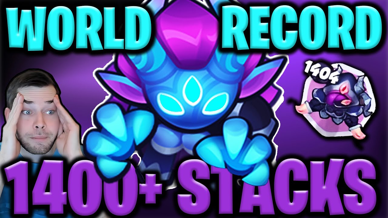 Demon Hunter Reaches GOD MODE – 1400+ Stacks! 🔥| Rush Royale