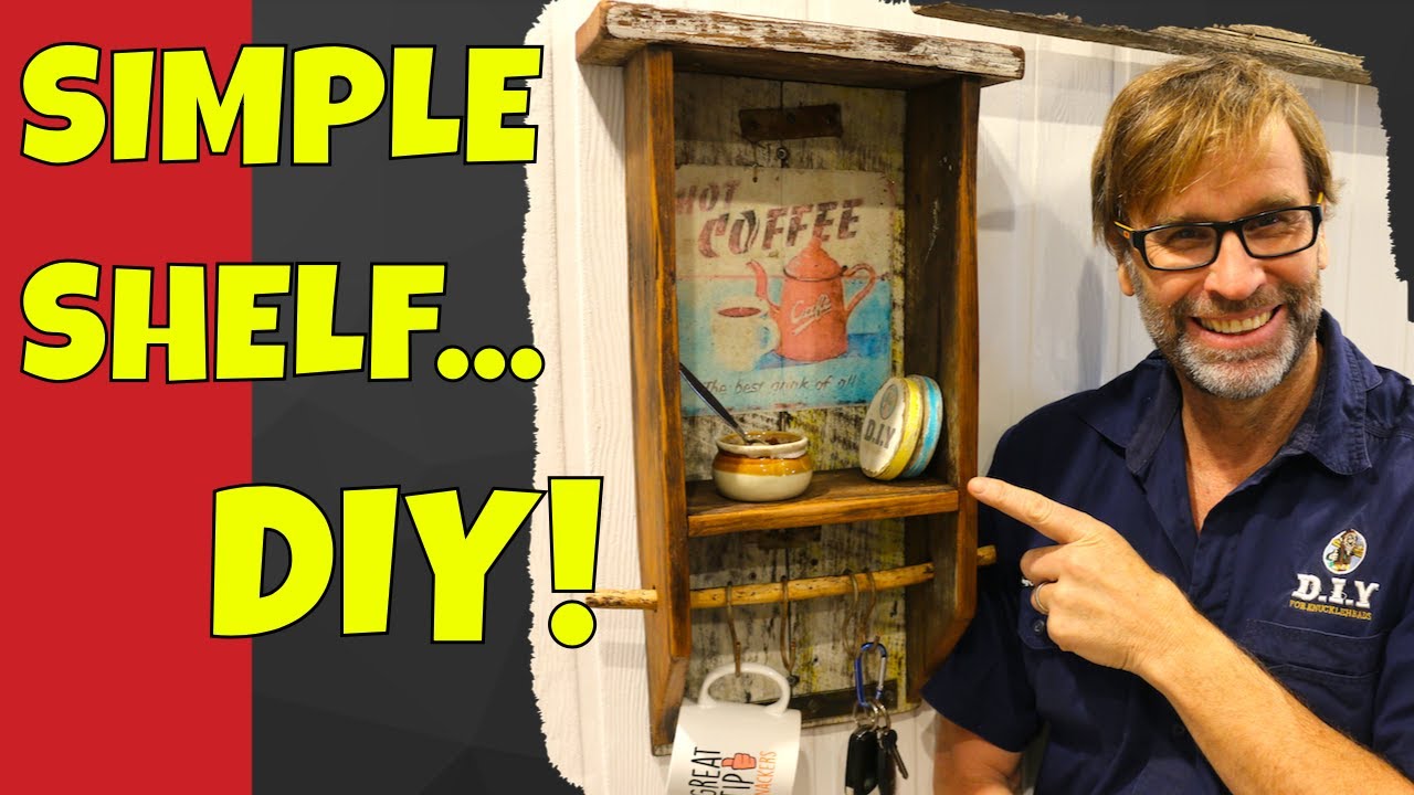 Build a Pallet Wood Shelf. 30 MINUTE CHALLENGE With BONUS TIPS!!