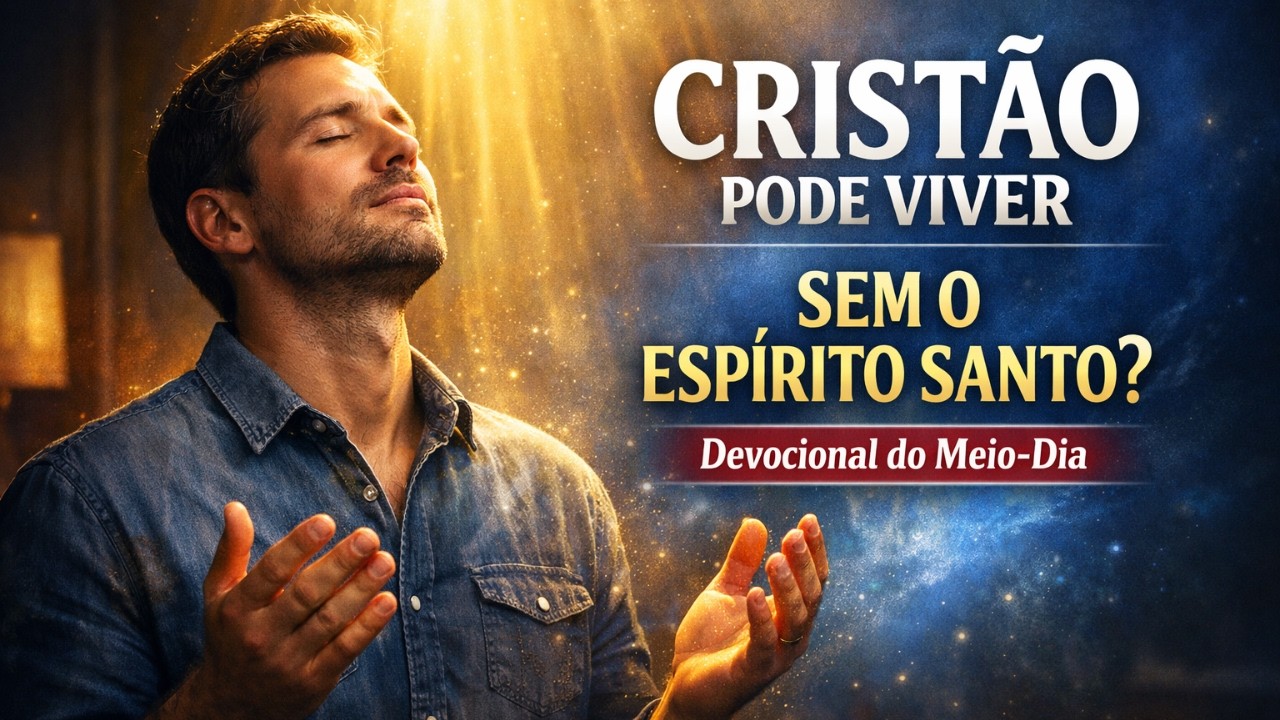 Cristão pode viver sem o Espírito Santo? 05 de Fevereiro | Devocional do Meio DIA - ORAÇÃO SALMOS 91