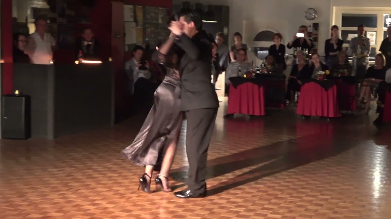 Indira Hiayes and Dante Sanchez, Show Dance at tangoaarau 22.3.2025