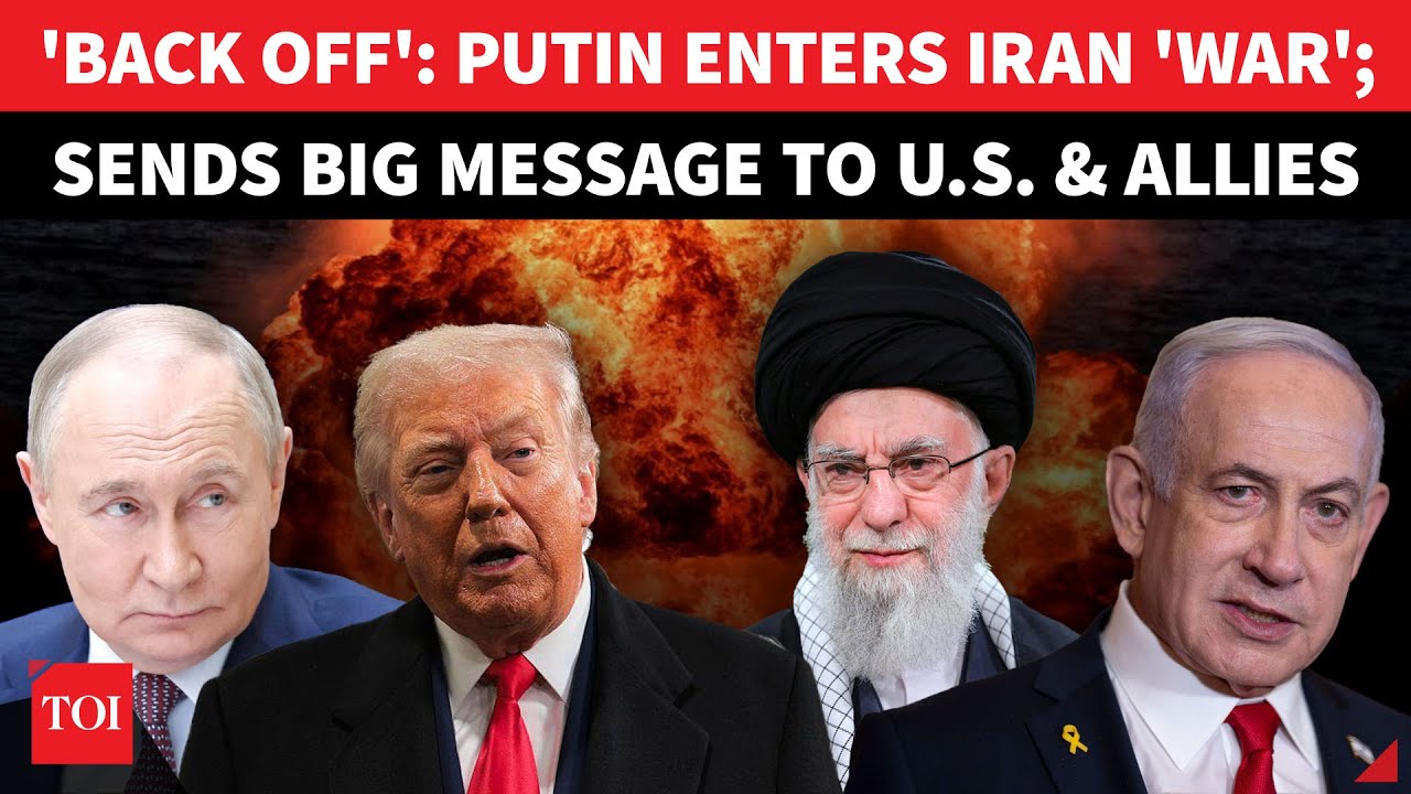 Putin Makes Double Iran Move, Then Issues Stark Message to Trump & Netanyahu | 'Everyone Must...'