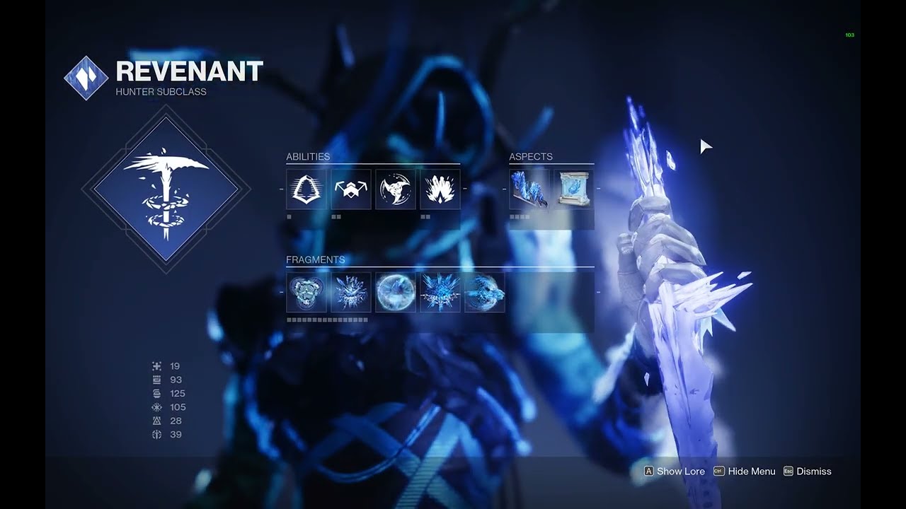 Hunter Withering Shatter Stasis Build - Destiny 2