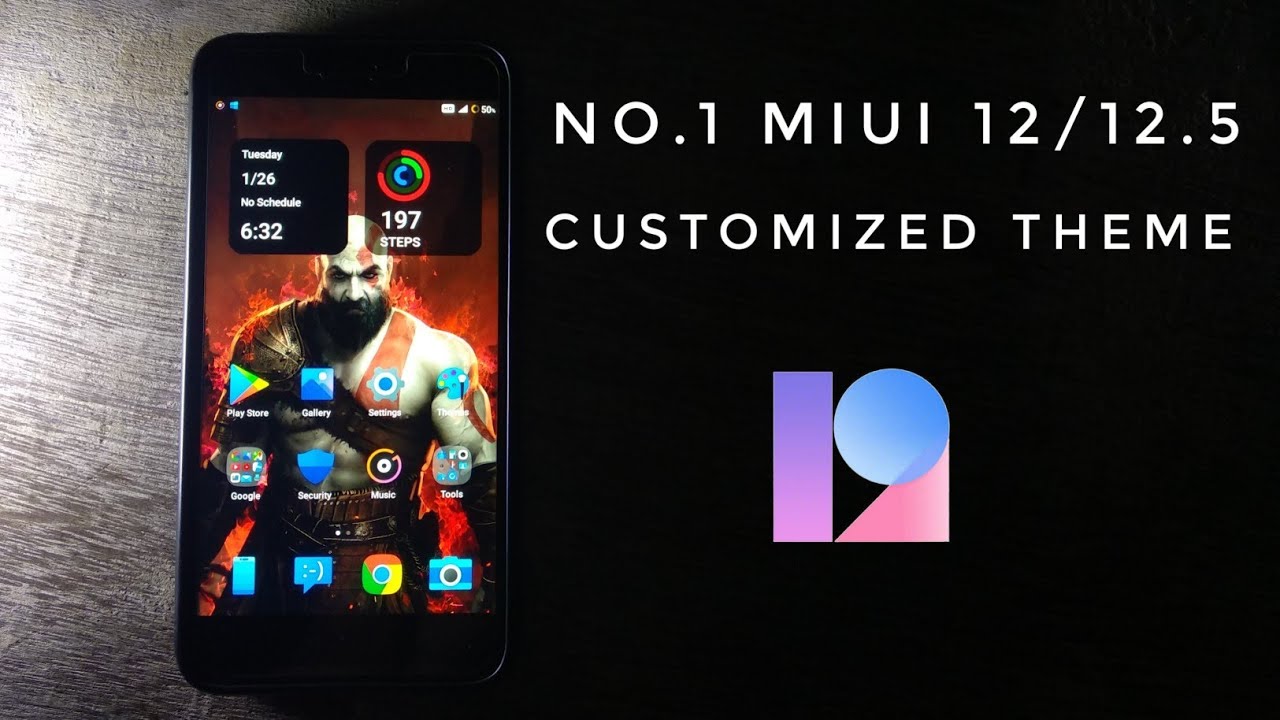 No 1 Miui 12.5/12 Customized Theme | Best 2021 Miui 12/12.5 Theme