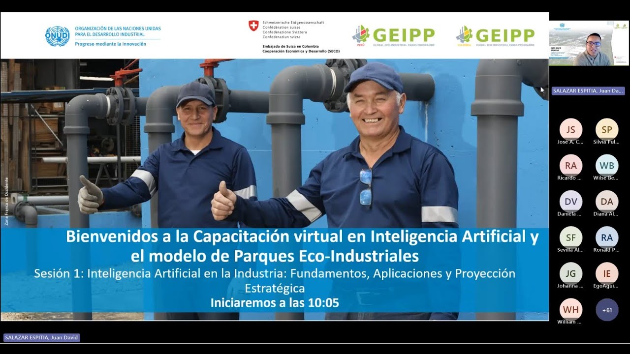 WEBINAR BINACIONAL: Inteligencia Artificial en la Industria