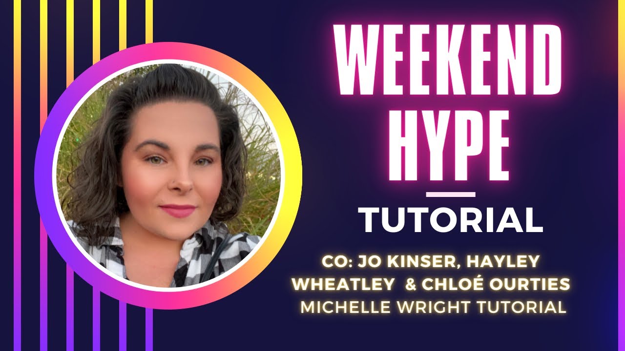 Weekend hype line dance tutorial choreography by Jo Kinser, Hayley Wheatley & Chloe Ourties
