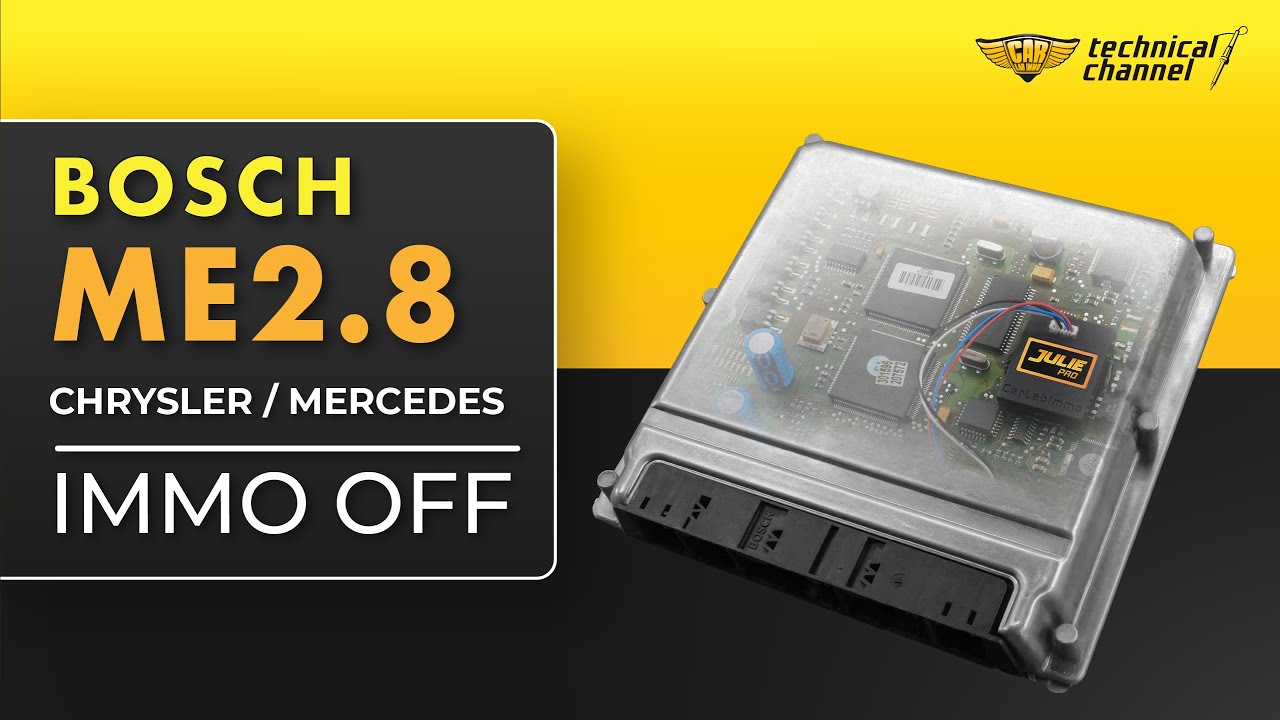 Bosch ME2.8 (Mercedes / Chrysler) IMMO OFF | Julie PRO Emulator | CarLabImmo