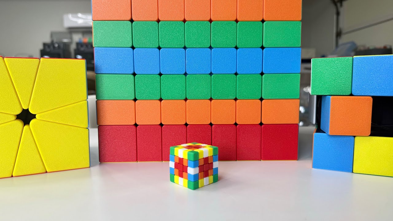 I Built Six GIANT Twisty Puzzles